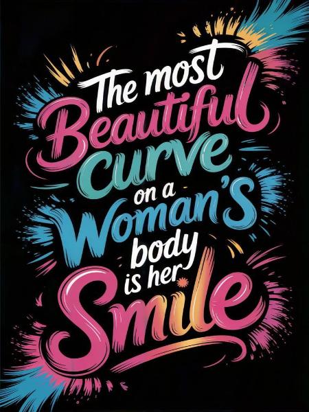 Smile is the most beautiful curve